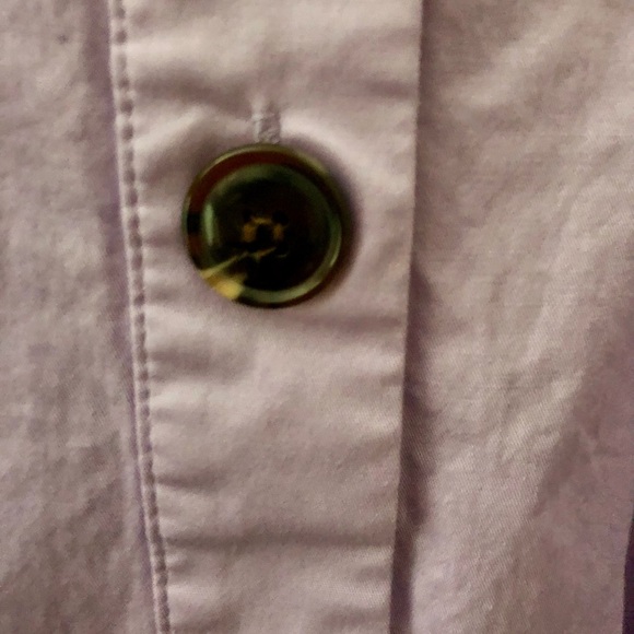 NWOT Eloquii Cotton Midi Skirt with Buttons - Picture 4 of 5